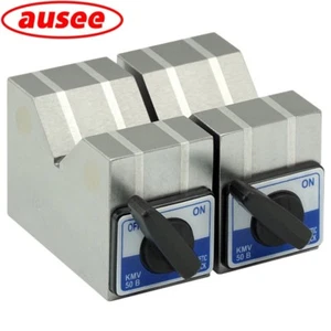 Magnetic V-Block 2pcs Set , Precision Ground 90° V - Picture 1 of 10