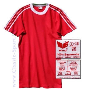 orig. 70-80er Jahre ERIMA "Profi" Sport Trikot Gr.L=7/8 immernoch NEU - Bild 1 von 2