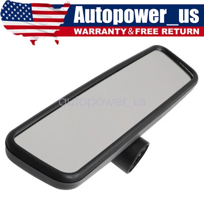 Black Car Interior Inner Rearview Mirror For Volkswagen Jetta MK4 1999-2004 2005 - Image 1 of 4