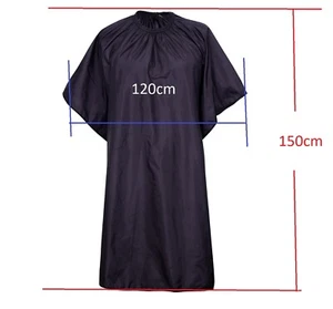 Friseurumhang 150/120 cm Salon Apron Haarfärbeumhang Wasserdicht Friseurbedarf - Bild 1 von 5