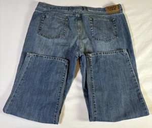 Chaps Jeans Herren 42x30 Straight Fit Denim Boot Leg Freizeit Preppy Streetwear - Bild 1 von 11