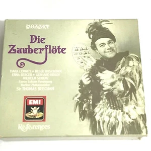 Mozart: Die Zauberflote / Beecham, Lemnitz et al [Box]  2-CD Set (1990 EMI) - Picture 1 of 8
