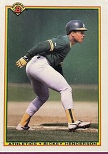 Rickey Henderson *HOF* Base / Insert Singles -You Pick -Topps, Fleer Donruss, et