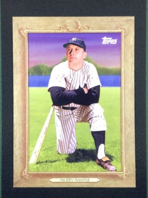 2010 Topps Turkey Red Mickey Mantle TR28 - Image 1 of 3