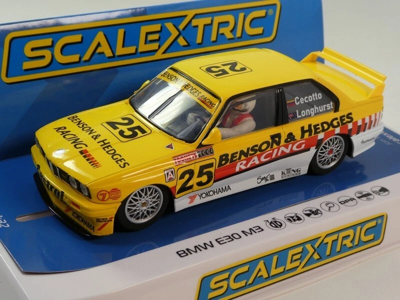 Scalextric BMW M3 E30 #25 Cecotto Benson & Hedges Bathurst 1000 1992 1/32 C4401 - Bild 1 von 3