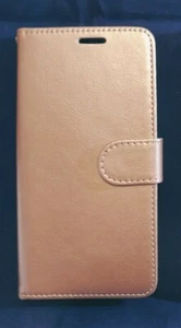 Motorola E6- Faux Flip Wallet Case Cover Magnet Clip- (9592-9593) - Picture 1 of 7