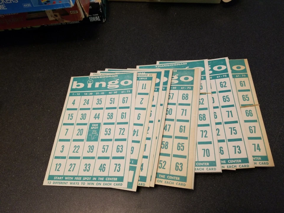 Transogram family Bingo Board Game #3167 replacement pieces - Image 1 of 1