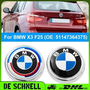 Für BMW X3 F25 Kofferraum Heckklappe Emblem Abzeichen 51147364375 - Bild 1 von 8