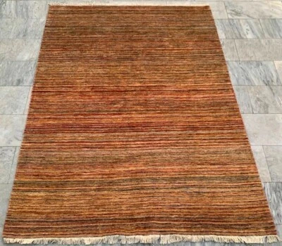 5x8 High Quality Afghan Handmade Gabbeh Rug Bedroom Modern Wool Rug 235x162 cm - Image 1 of 4