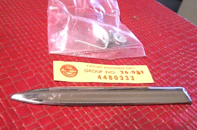 Nuevo de Lote Antiguo 1963 AMC Classic 660 Moldura Puerta Izquierda, 2 Puertas, 4480333 Foto 1 de 2