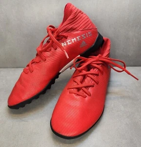 Mens Size 6 Adidas Nemeziz 19.3 TF Turf Soccer Cleats Red Futbol Shoes - Picture 1 of 10