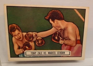Tony Zale Vs Marcel Cerdan #44 Ringside 1951 - Picture 1 of 3
