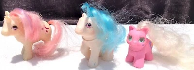 MY LITTLE PONY G1 - набор из 3 Teeny пони Twin, лунатик, и пик A Boo Baby - Изображение 1 из 4
