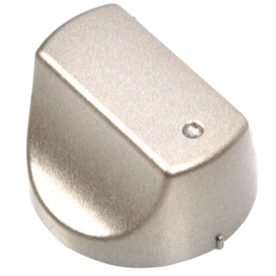 SPARESWORKS Silver Control Knob Switch for HOTPOINT Hot-Ari ix Oven SH53CX SH53X SH53XS