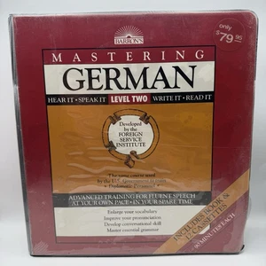 Mastering German Level 2 Tessa Krailing 1992 12 Audio Cassettes Fluent SEALED - Imagen 1 de 6