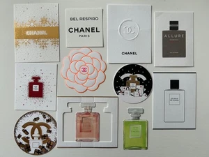 @@@  11 verschiedene Duftkarten von Chanel    @@@ - Bild 1 von 1