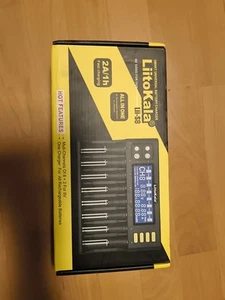 Ladegerät Li-Ionen Akkus 4.2v Liitokala Lii-S8 mit  4,35 3,7 3,2 1,2v - Bild 1 von 11