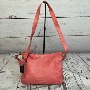 American Leather Handtasche Salem Triple Entry Crossbody Sorbet Smooth Pink - Bild 1 von 14