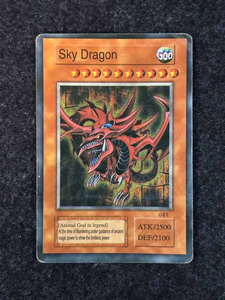 Yugioh #081 (American) Slifer the Sky Dragon - Secret God - Image 1 of 4
