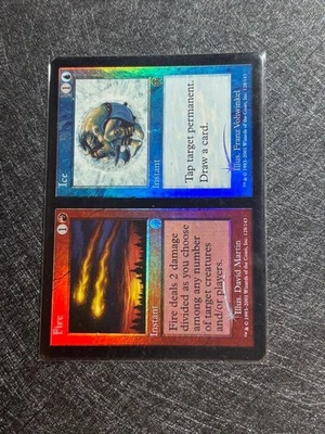 MTG Fire and Ice Apocalypse First Edition Foil English Card Play Used - Image 1 of 3
