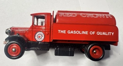 Chevron Lledo Red Crown Gasoline 1934 Mack Tanker With Box! - Image 1 of 4