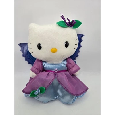 Vestido Púrpura Vintage Hello Kitty Hada Peluche 7" Alas Mariposa Nakajima Sanrio Foto 1 de 2
