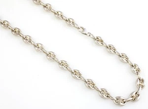 COLLANA CATENA UOMO NODO MARINA IN ARGENTO 925 50 CM - Imagen 1 de 2