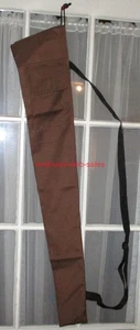 Markenlos~Gewehr Tragetasche/Scheide~Nylon~braun~Seitentasche - Bild 1 von 1