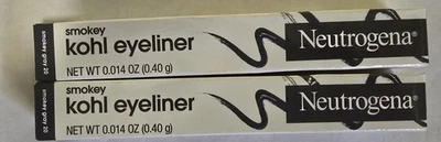 2 Neutrogena Kohl Eyeliner Pencil w/Vitamin E Water Resistant 20 Smokey Gray NEW - Image 1 of 4