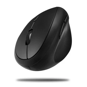 Adesso IMOUSE V10 WRLS VERTICAL ERGONOMIC MOUSE BLK OPTICAL 30 FT RANGE, Black - Picture 1 of 8