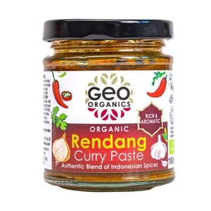💚 Geo Organics Rendang Indonesian Curry Pastes 180g - Picture 1 of 2