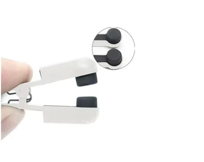 STIM-SYSTEM MK312 2x Bi-Polar Klammern Elektroden Nippel-Elektrode Elektrostimulation 2mm