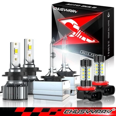 For BMW X1 2010 2011 2012-2015 LED/HID Headlight Hi/Lo Beam Fog Light Bulbs - Image 1 of 4