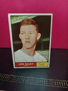 Jim Kaat 1961 Topps Baseball #63 Minnesota Twins