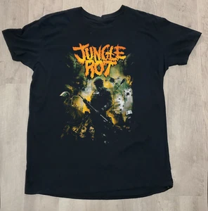 Jungle Rot Order Shall Prevail Black Short Sleeve Cotton Unisex Tee Shirt UB138 - Picture 1 of 3