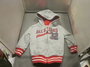 Koala Kids Baby Boy’s Hooded Zippier Jacket With Pocket - Size 9 Mo ALL STARS 32 - Picture 1 of 4