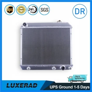 3 Row Core Aluminum Radiator For 1963-1966 Chevy C10 Pickup LS Swap CC284 V8 - Picture 1 of 8
