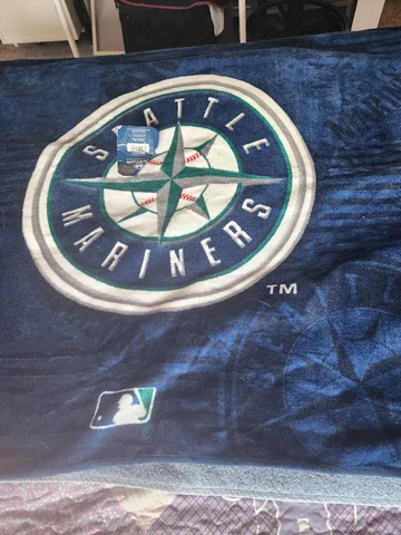 New Seattle Mariners Blue Beach Towel MLB LICENSED Cover