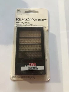 Revlon ColorStay 12 Hour Eye Shadow Quad- NEUTRAL KHAKIS #315- New -READ DESCRIP - Picture 1 of 1
