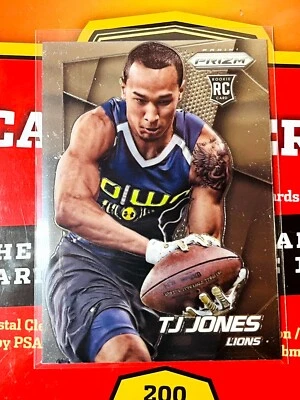 2014 Panini Prizm - #213 TJ Jones (RC) 50% OFF TOTAL FOR 3+ MIXED SINGLES! - Image 1 of 2