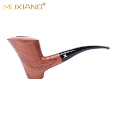 Handmade Straight Rosewood Tobacco Smoking Pipe 9mm Filter 10 Smoking Accessory - Image 1 of 4