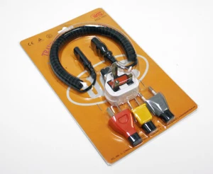 UNIVERSAL TRAVEL ADAPTER KIT FOR AC ADAPTER (FOR 2 PRONG BRICK) - WELL SHIN - Picture 1 of 3