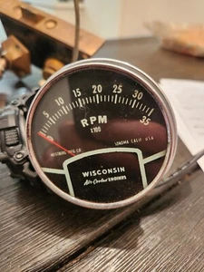 Westline Westach RPM GAUGE Gauge SONOMA CA WISCONSIN AIR COOLED ENGINE - Bild 1 von 9