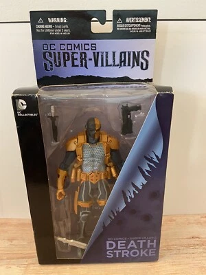 Figura de acción DC Comics Super-Villians DEATH STROKE Foto 1 de 2