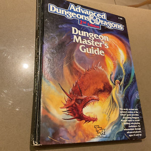 Advanced Dungeons & Dragons 2nd Edition Dungeon Master’s Guide hardback book