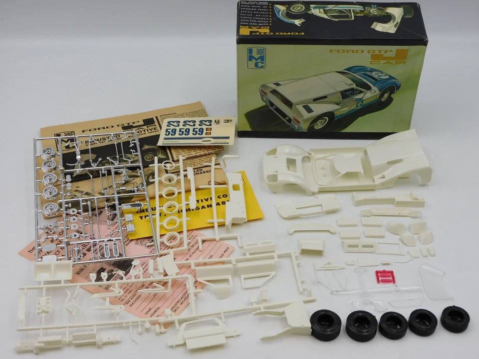 IMC Ford J Car JTP 1/25 Vintage Plastic Kit 113-200 W/ Box - Image 1 of 4