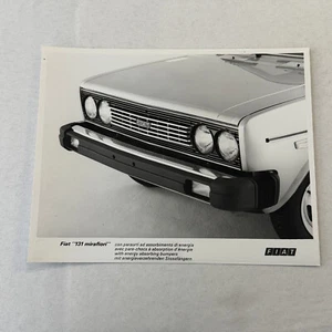 Fiat 131 Mirafiori Car Factory Press Photo Photograph Print European - Picture 1 of 3