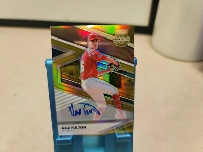 2020 Panini Elite Extra Dax Fulton Gold Auto /10 #40 T8323 - Image 1 of 4