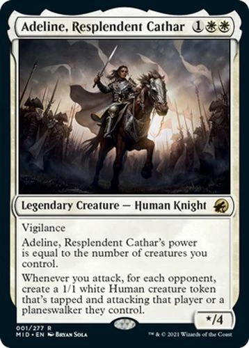 Adeline, Resplendent Cathar, Innistrad: Midnight Hunt - Bild 1 von 1