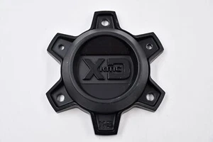 KMC XD Series Matte Black w/ Gloss Black Logo Wheel Center Cap Hub Cap T150H120- - Picture 1 of 5